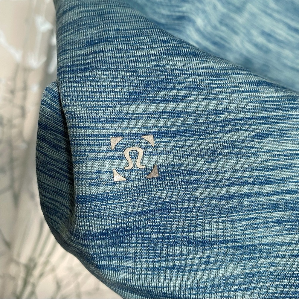 Lululemon hydra blue Metal Vent Tech Polo collared short sleeve tee shirt - Picture 3 of 7